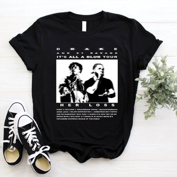 Drake Savage 21 It's All A Blur Tour Shirt - Picture 1 of 1